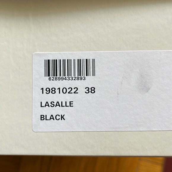 Fantastic pair of La Canadienne boots, internal wedge, black/shearling, sz. 38/8 - Picture 2 of 11